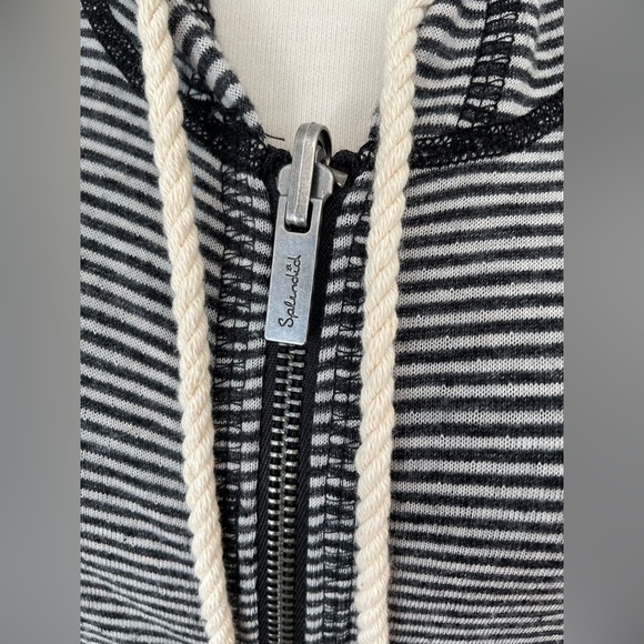 SPLENDID Striped Sweatshirt - Picture 2 of 4